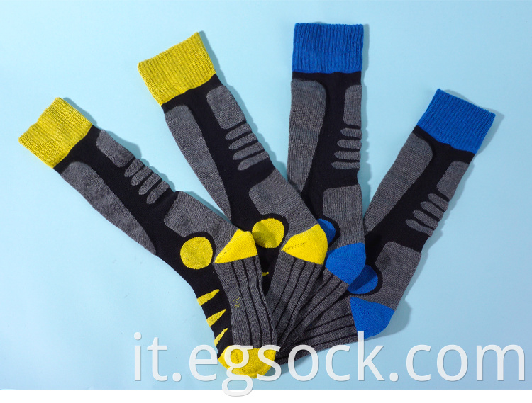 Knee High Ski Merino Wool Socks